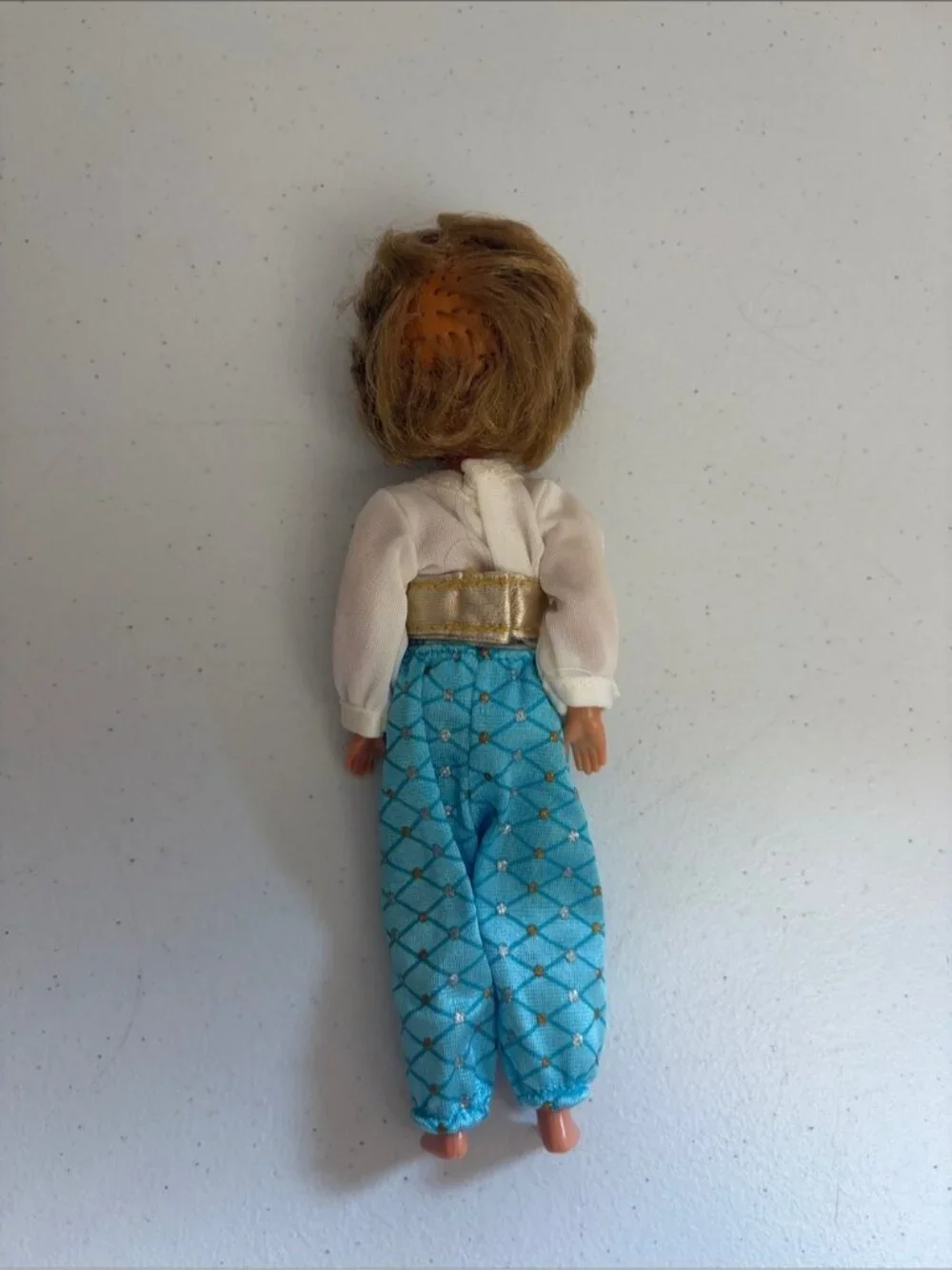 1986 Lady Lovely Locks boy Prince Stongheart Poseable Doll Mattel vintage